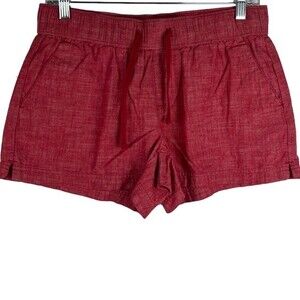 BCG Red 100% Cotton Shorts Size Small